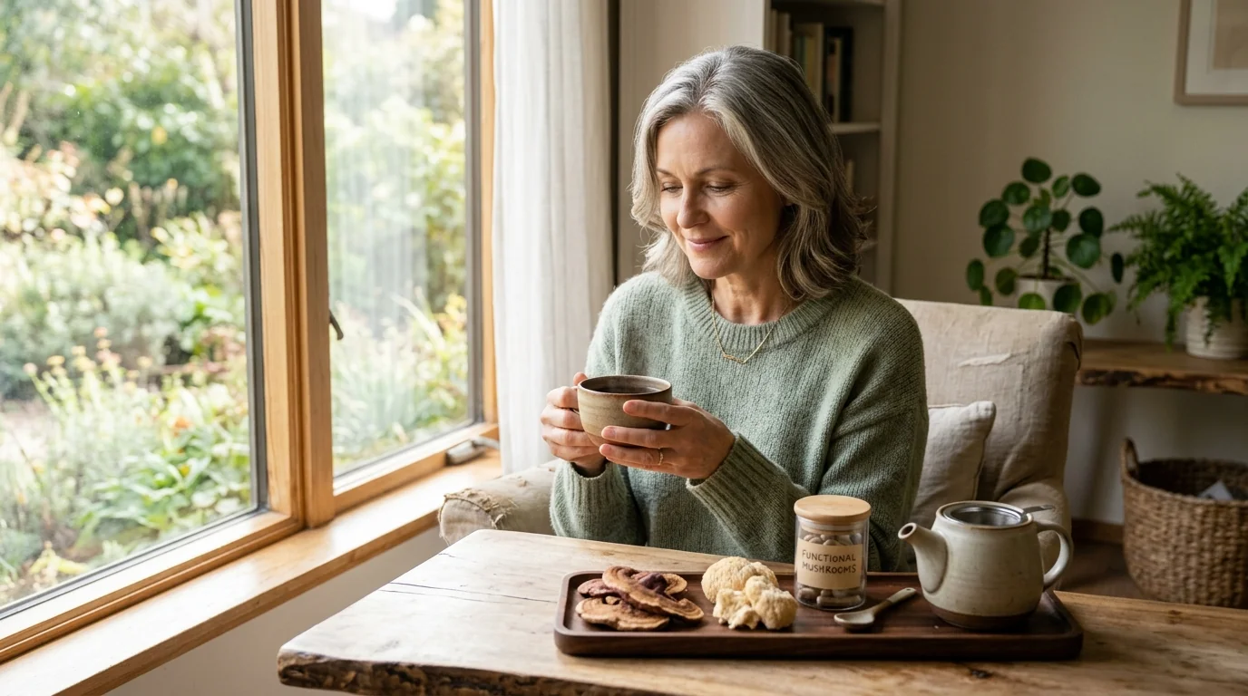 Hongos Medicinales y Menopausia: Guía Completa de Micoterapia